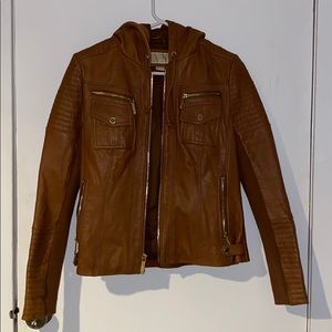 MICHAEL Michael Kors Leather Jacket